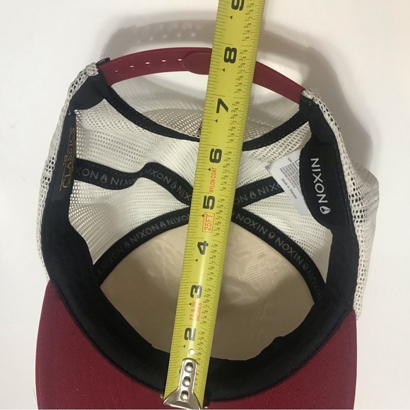 NIXON HAT RIDGE Trucker Cap Cabernet - Picture 11 of 12